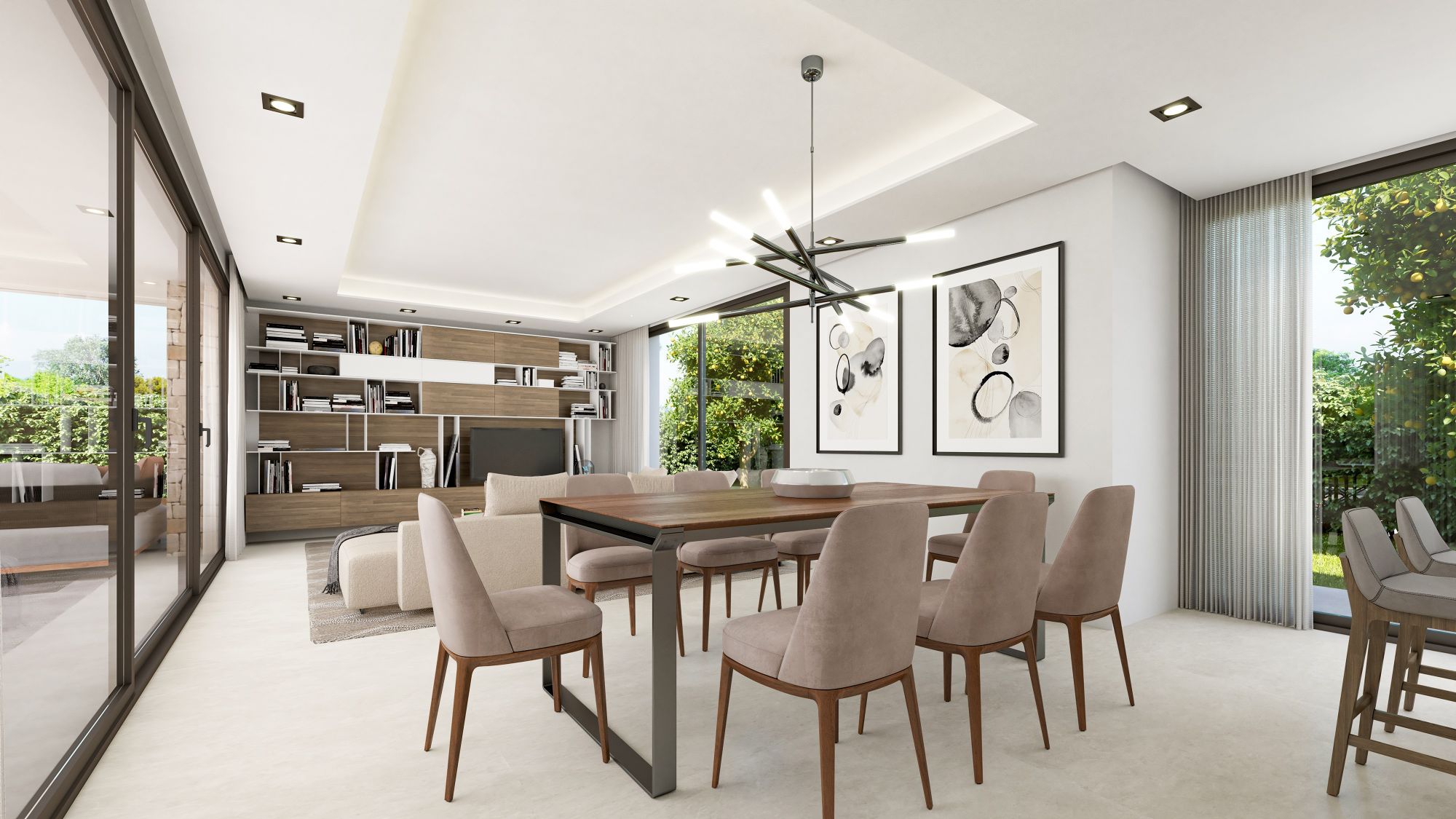 Villa de nueva construcción en tranquila zona residencial en Javea