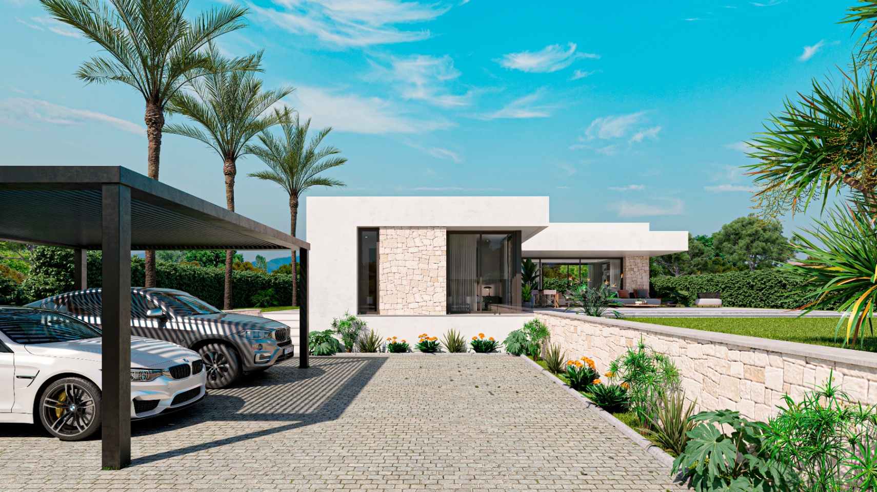 Villa de nueva construcción en tranquila zona residencial en Javea
