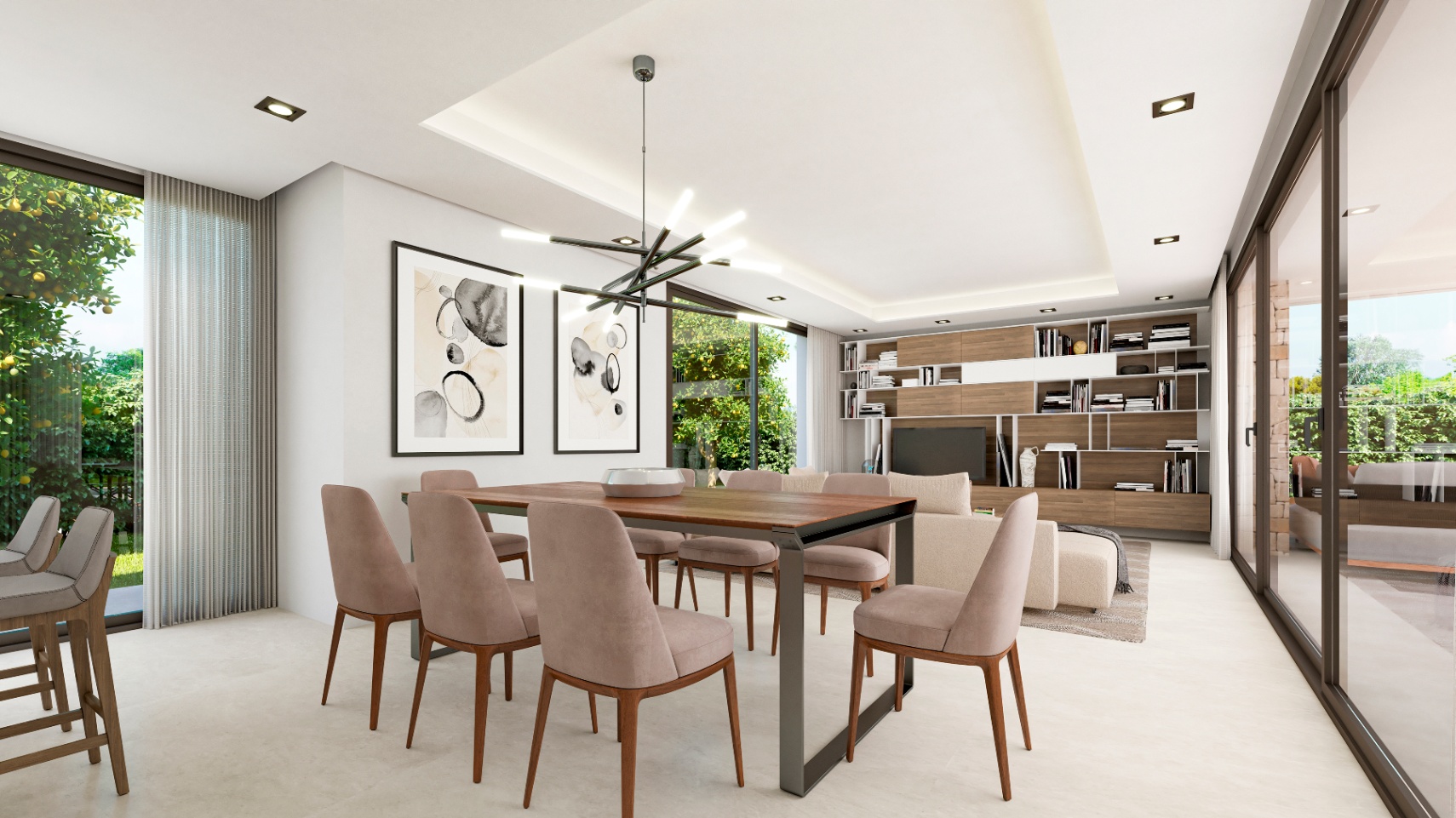 Villa de nueva construcción en tranquila zona residencial en Javea