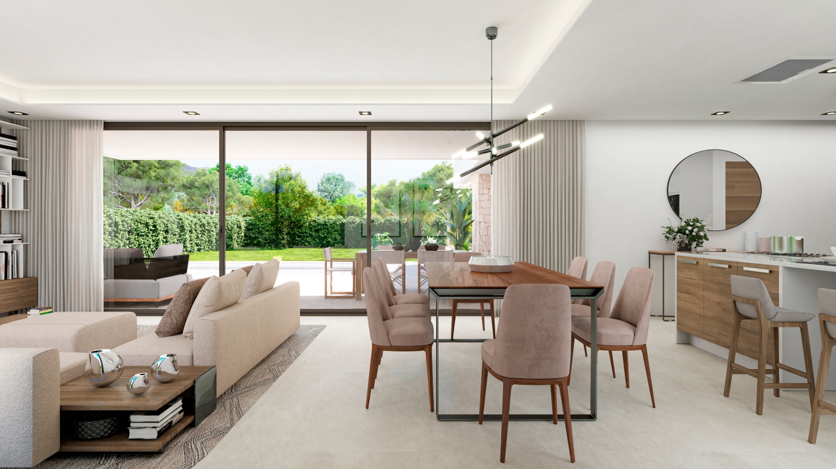 Villa de nueva construcción en tranquila zona residencial en Javea