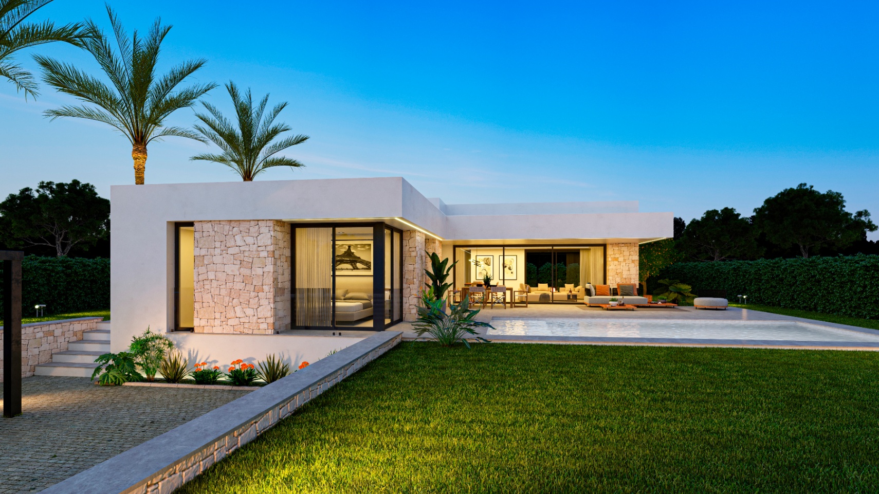Villa de nueva construcción en tranquila zona residencial en Javea