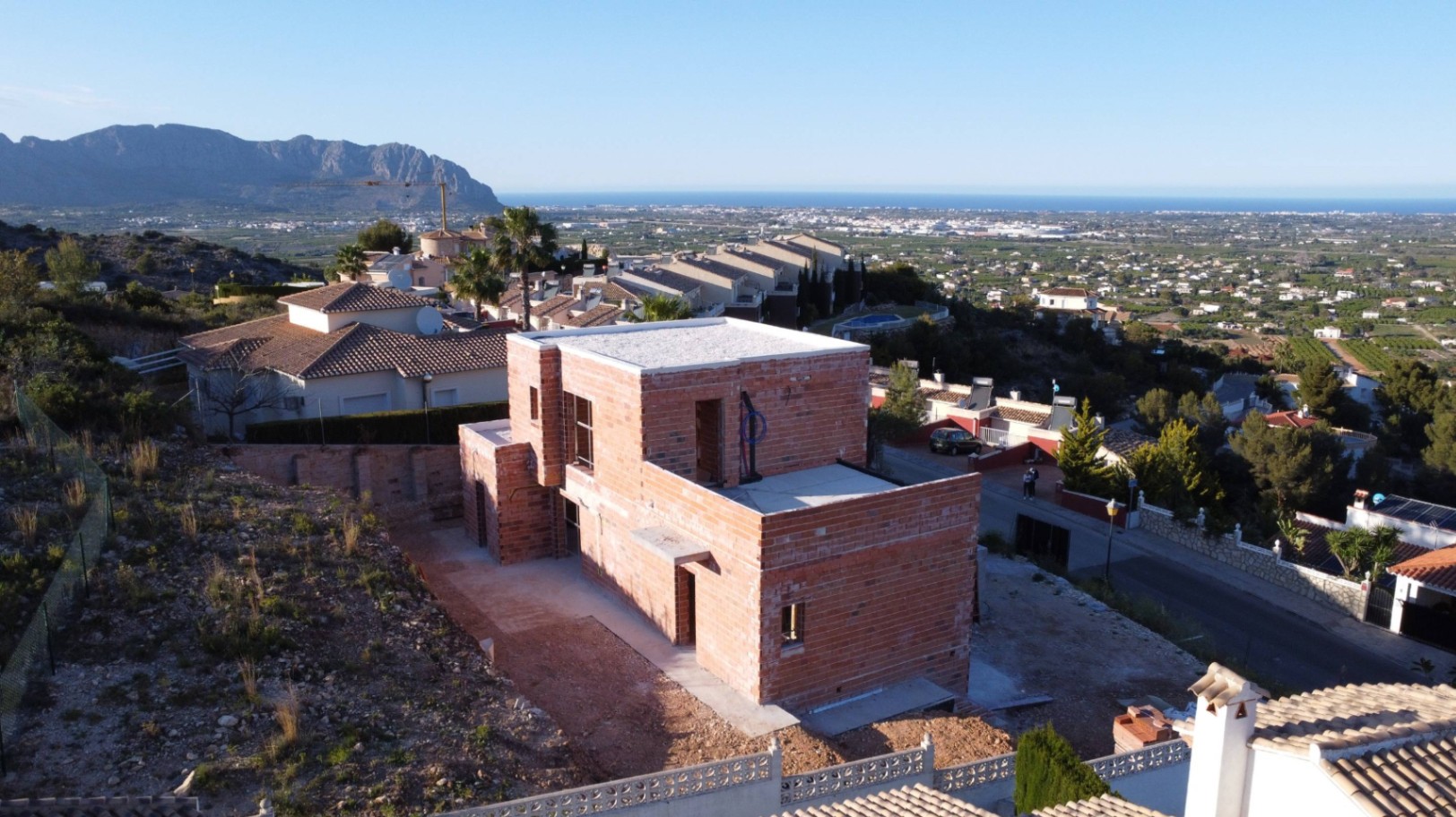 Schöne Villa in Monte Solana/Pedreguer steht kurz vor der Fertigstellung