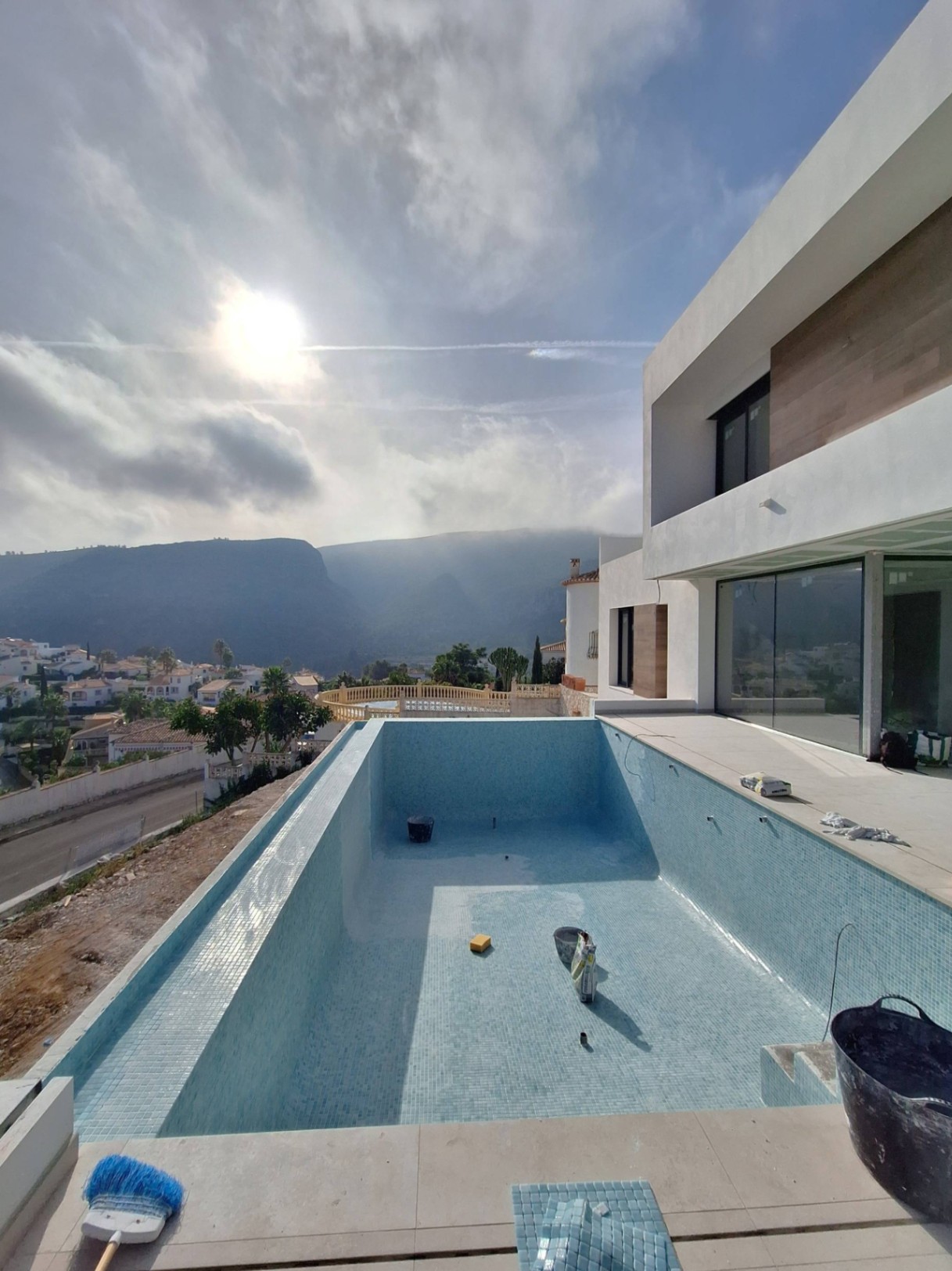 Belle villa à Monte Solana/Pedreguer sur le point d’être achevée